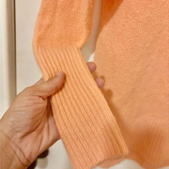 Anthropologie Naomi Coral Crew Neck Sweater - Picture 8 of 11
